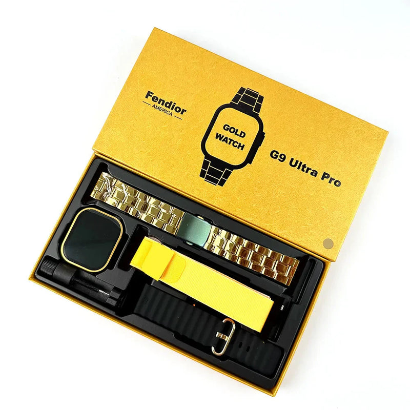 G9 Ultra Pro Smart Watch Golden Edition